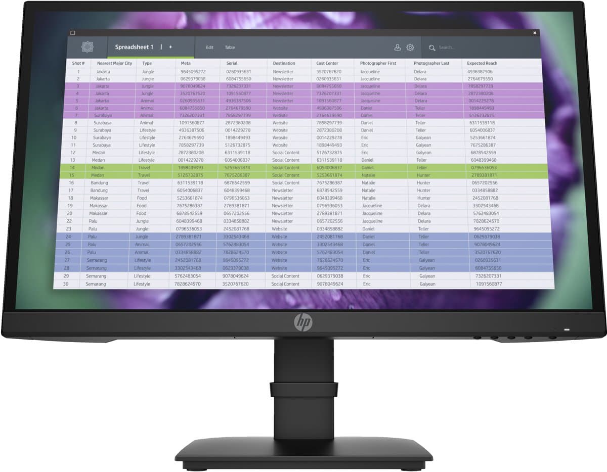 HP P22 G4 21.5-Inch FHD IPS Monitor, 1920 × 1080, 5ms Response, 178° Viewing Angle