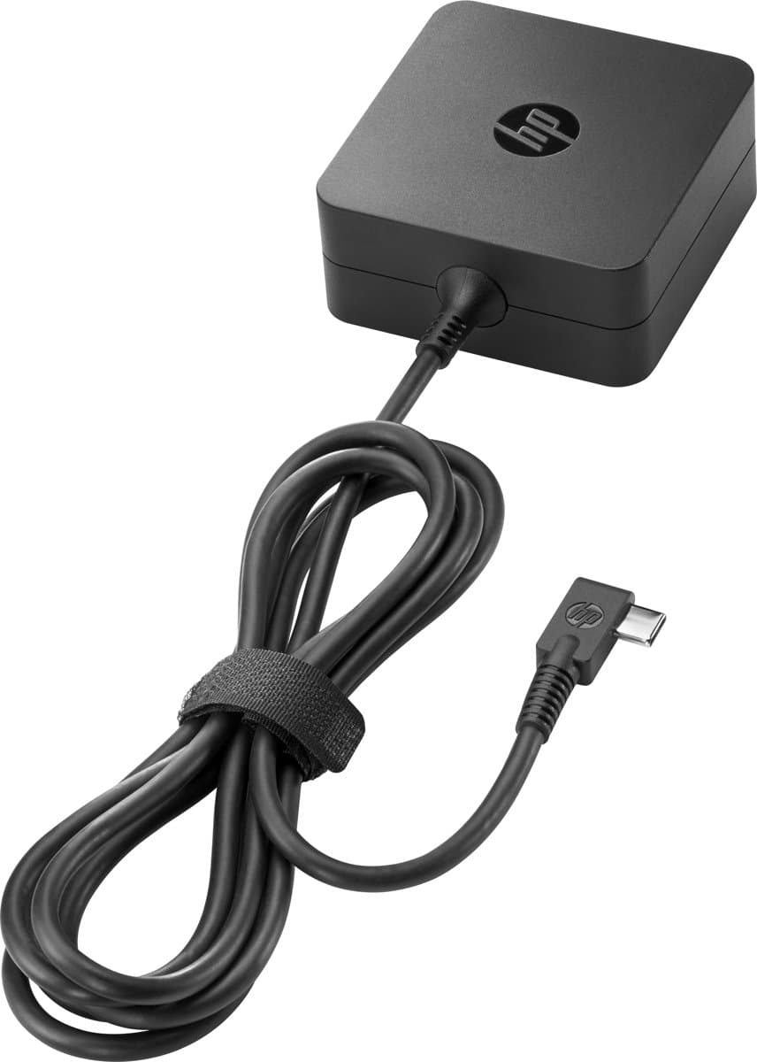 HP 45W USB-C G2 Power Adapter, 45W Output, USB-C Connector, Laptop Compatible