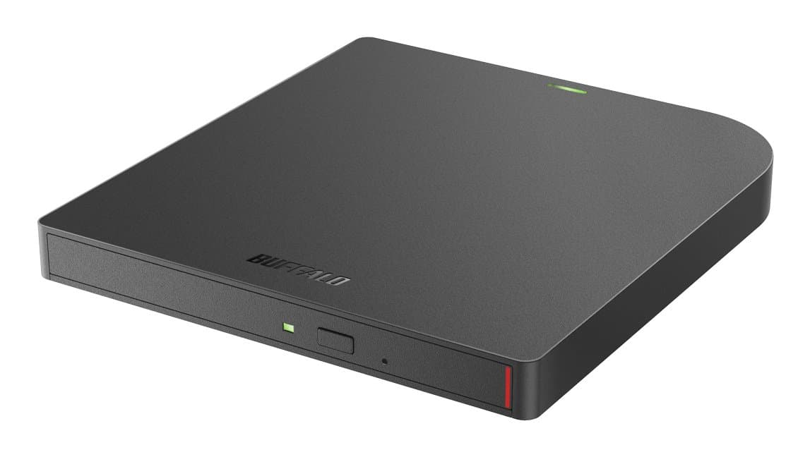 Buffalo Americas MediaStation Portable BDXL Blu-ray Drive, USB 3.0, Bus Powered