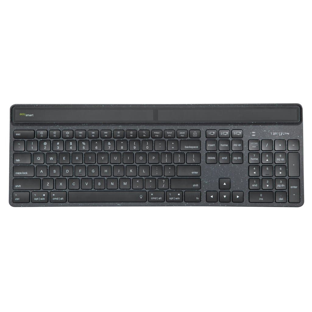 Targus Energy Harvesting Ecosmart Keyboard Black
