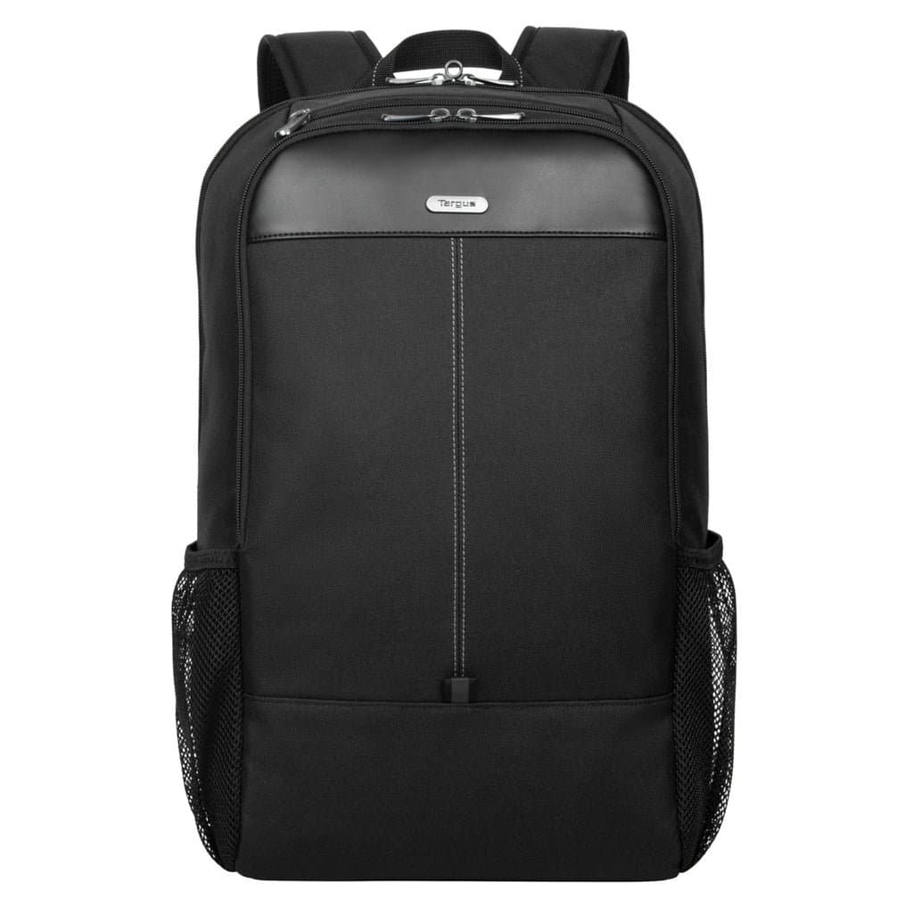 Targus 17.3in Classic Backpack, Black, 21.5L, Padded Laptop Compartment, Lockable Zippers