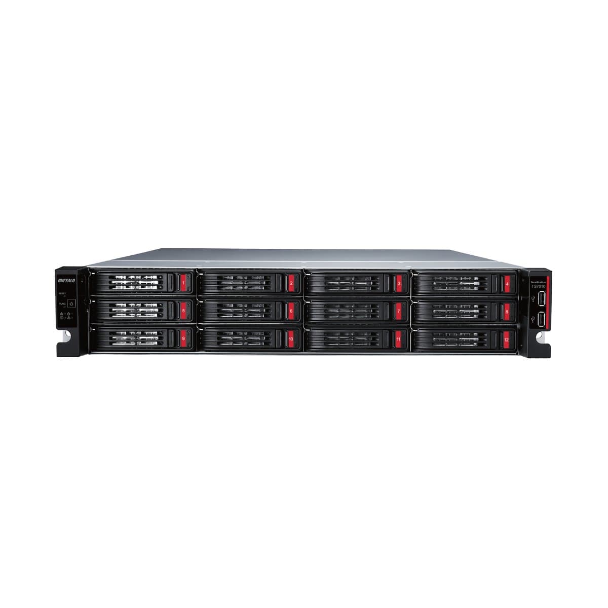 Buffalo Americas Terastation 71210RH NAS 144TB 12X12TB Ent HD 2U RM Xeon 4X10GBE