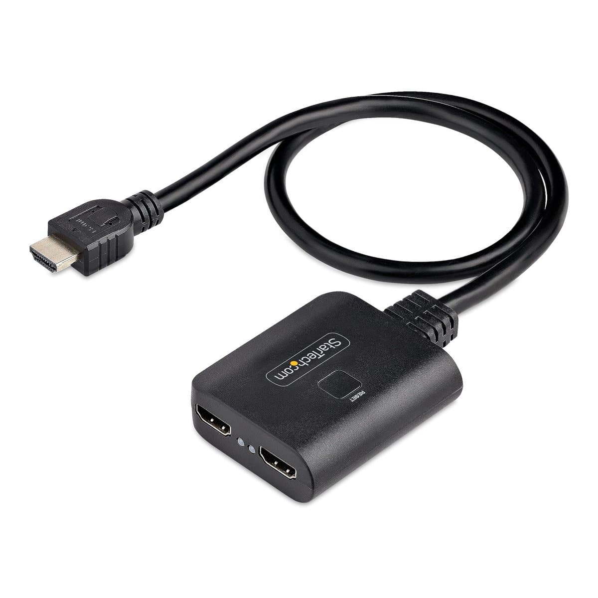 StarTech 2-Port HDMI Splitter, 4K 60Hz, HDMI 2.0