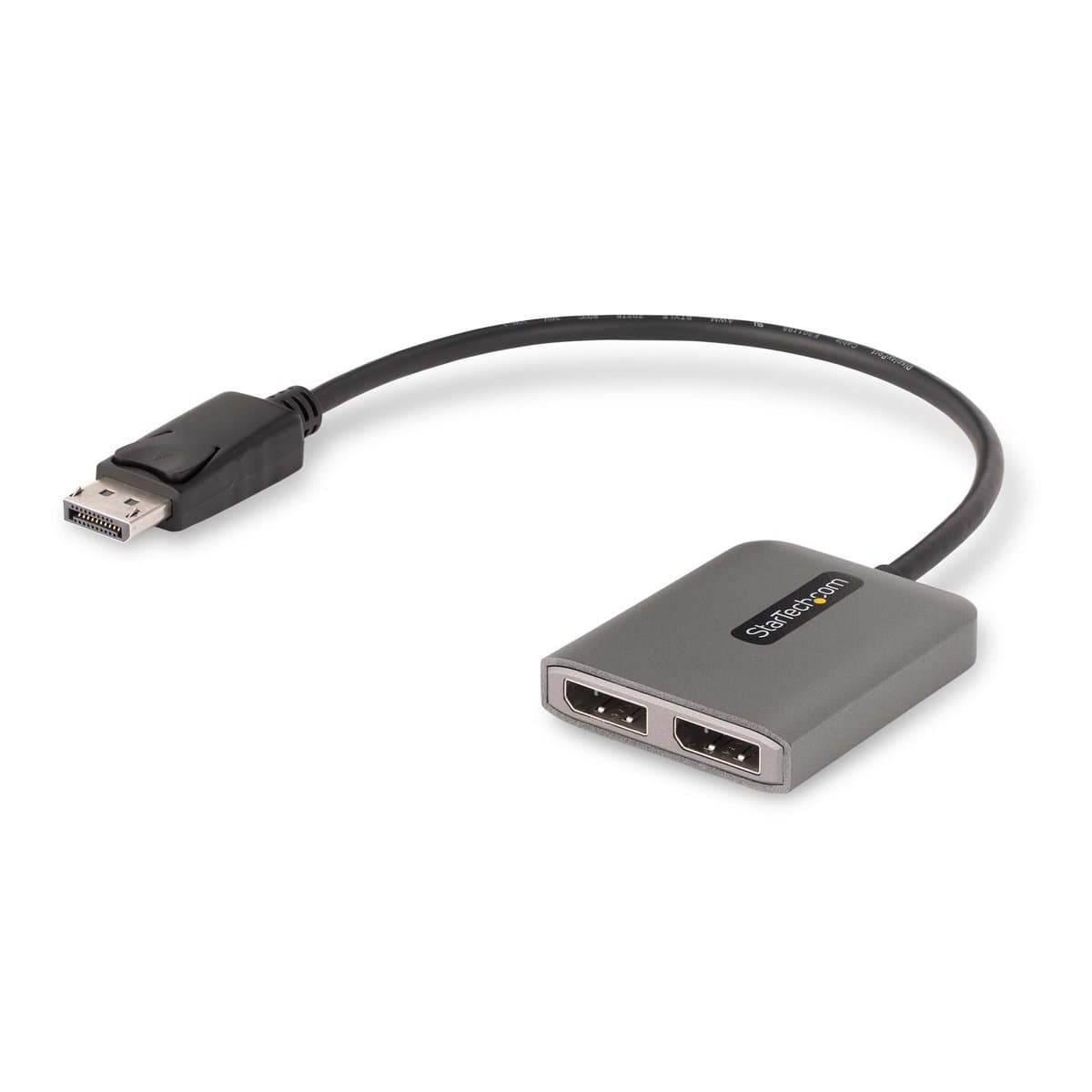 StarTech 2-Port DisplayPort MST Hub, Dual 4K 60Hz, DP 1.4, USB Powered