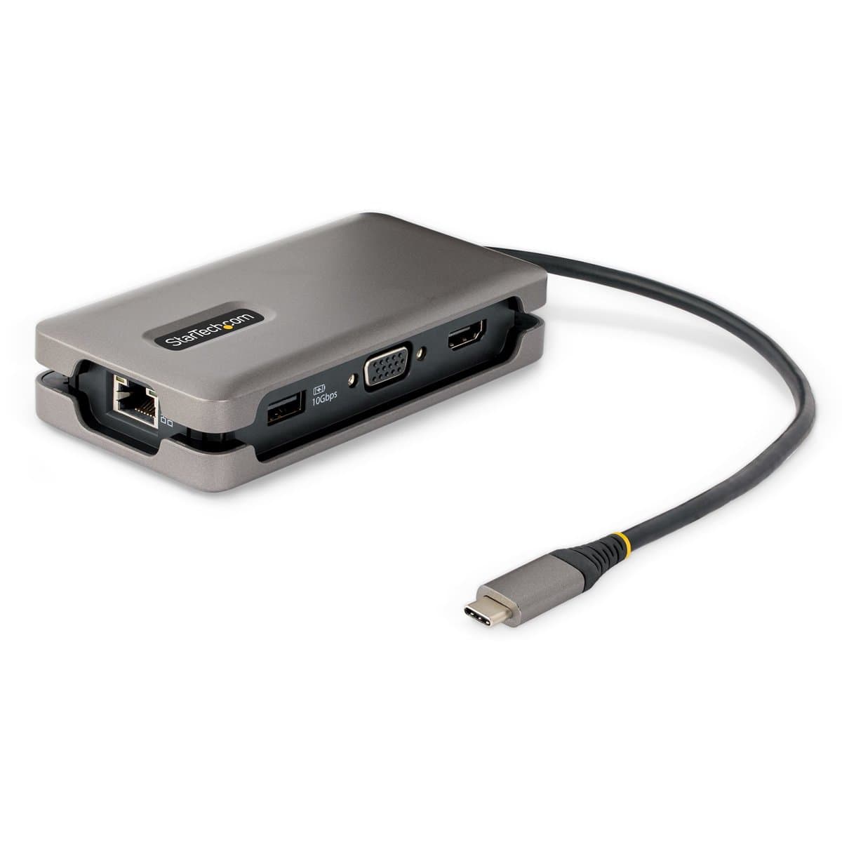 StarTech 10CN82, USB-C Multiport Adapter, 4K 60Hz, 100W Power Delivery
