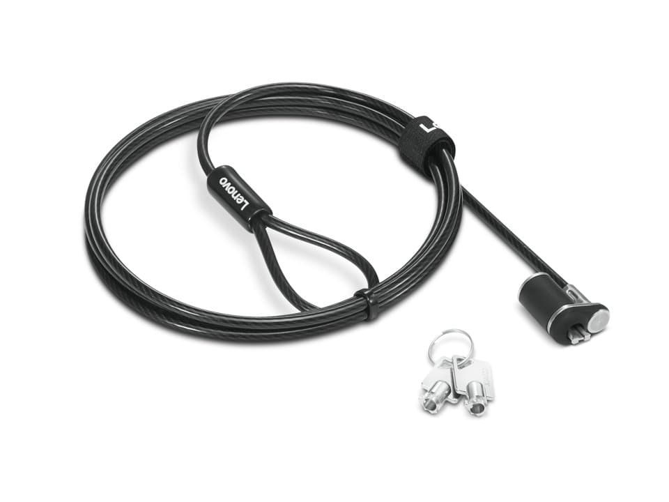 Lenovo 4XE1F30276, Security Cable Lock, 1.5 m, Key