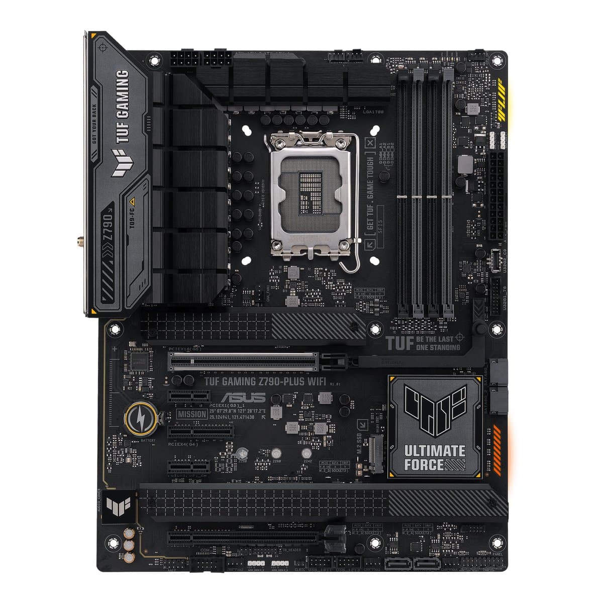 ASUS TUF GAMING Z790-PLUS WIFI, LGA 1700, DDR5-SDRAM, 128GB Max, Wi-Fi 6