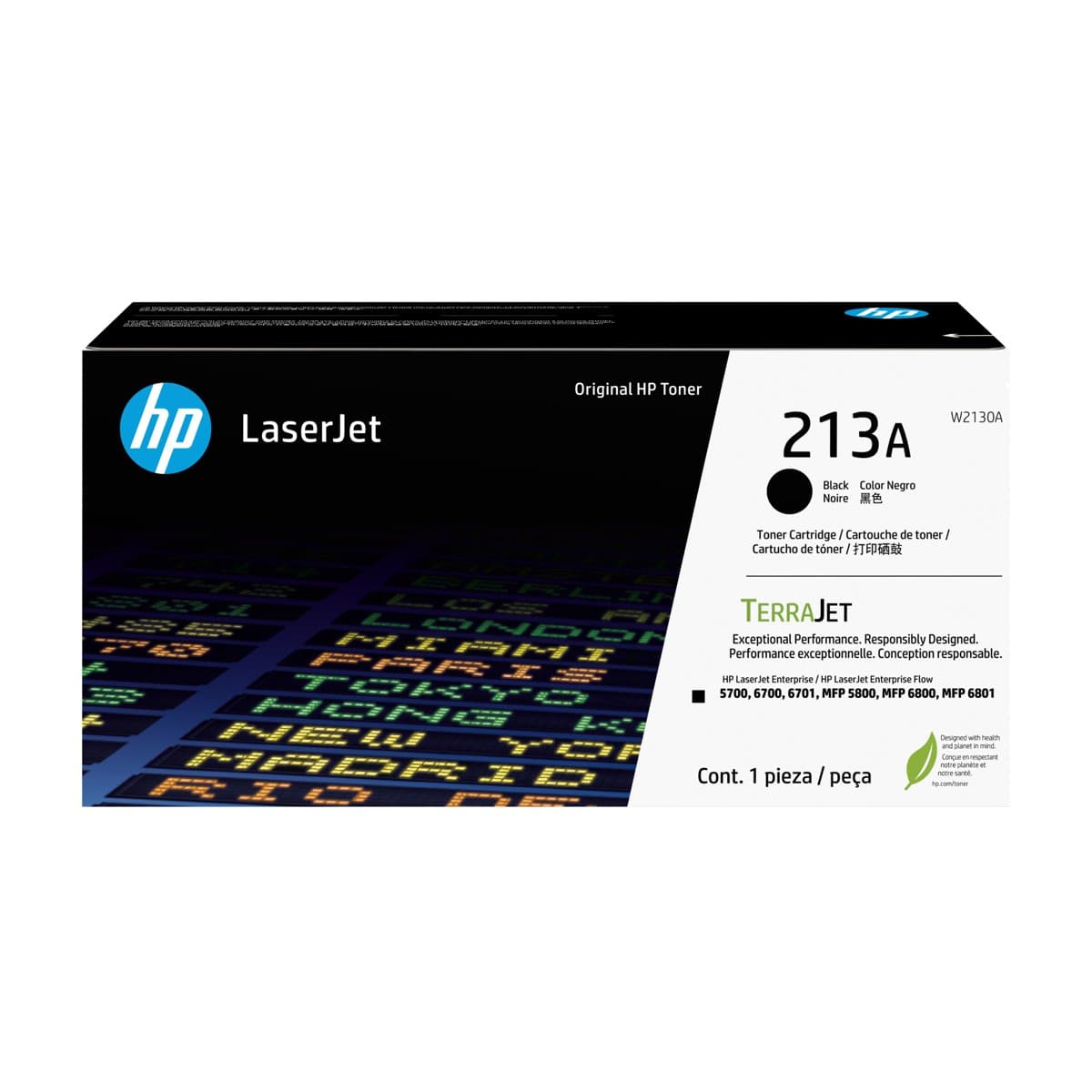 HP 213A Original LaserJet Toner Cartridge, 3500 Pages, 1 Pack