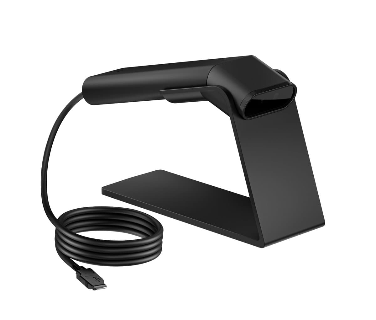 HP Engage 2D G2 Barcode Scanner, Handheld, Wired USB, Black