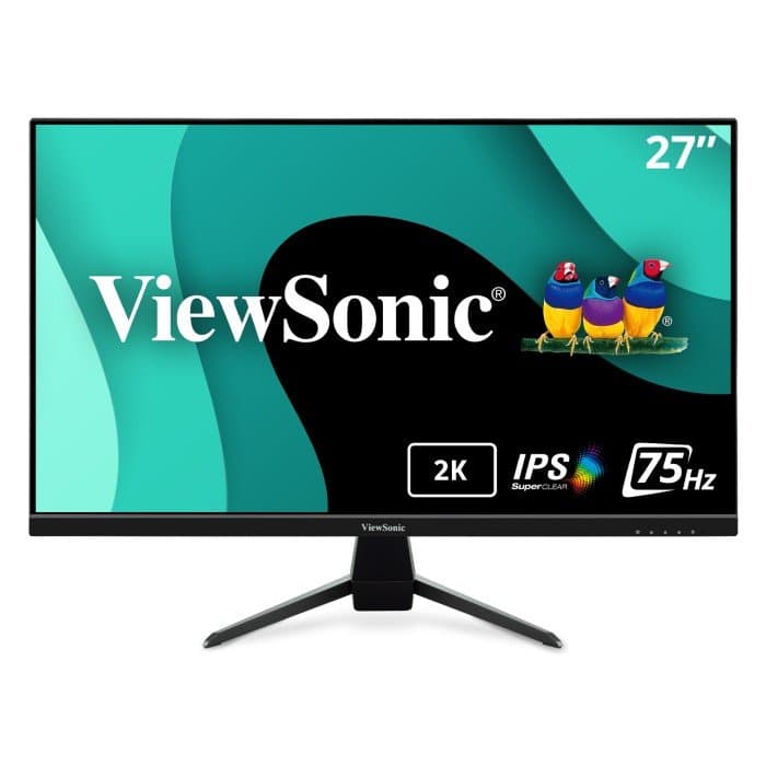 ViewSonic VX2767U-2K 27" Monitor, QHD IPS, USB-C 65W, HDR10