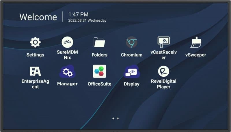 Viewsonic CDE4330 43in 4K UHD Display, 3840x2160, 450 cd/m², Android 11