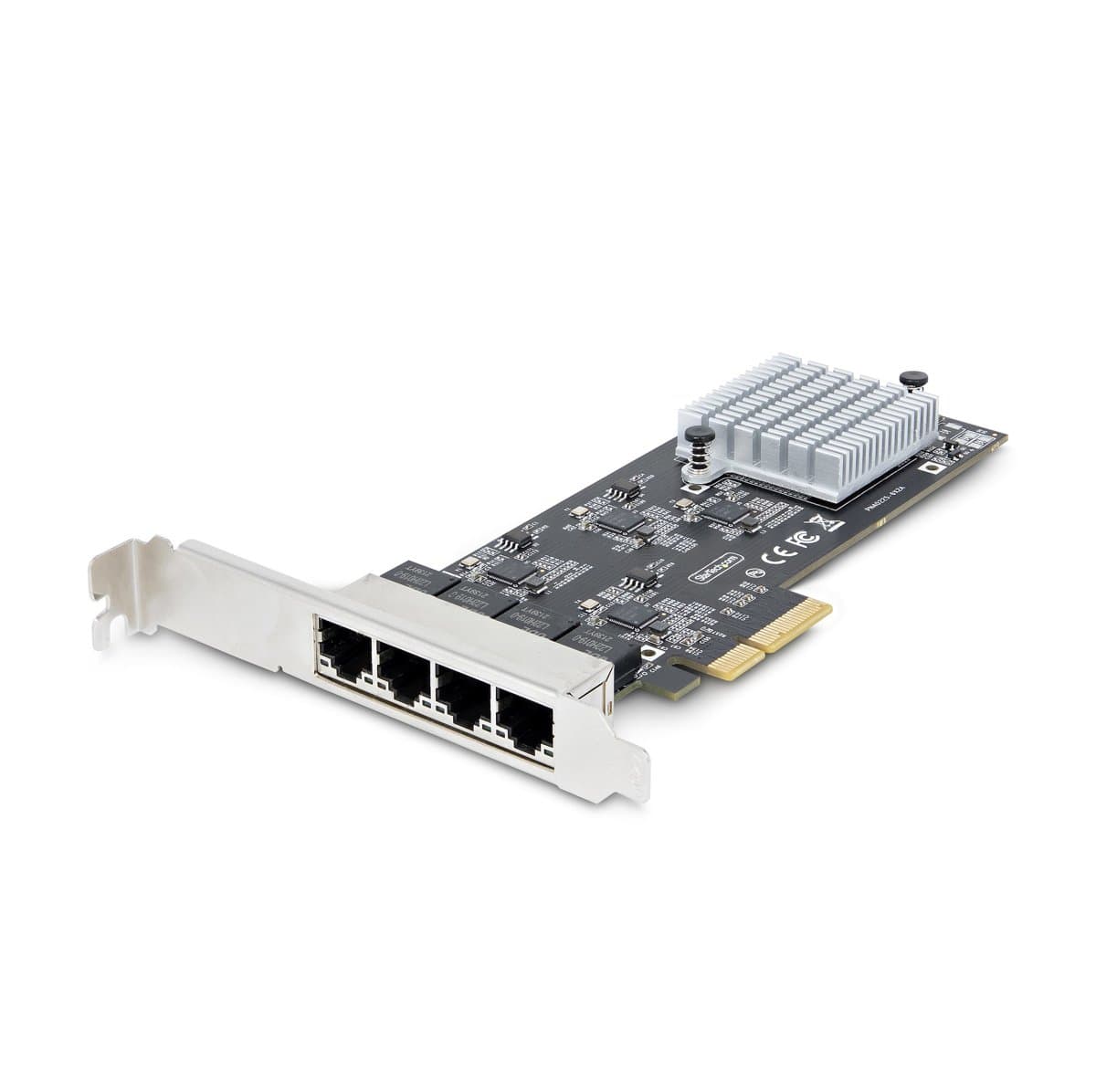 StarTech 4-Port 2.5G, PCIe Network Card, Intel I225-V, 2.5 Gbps