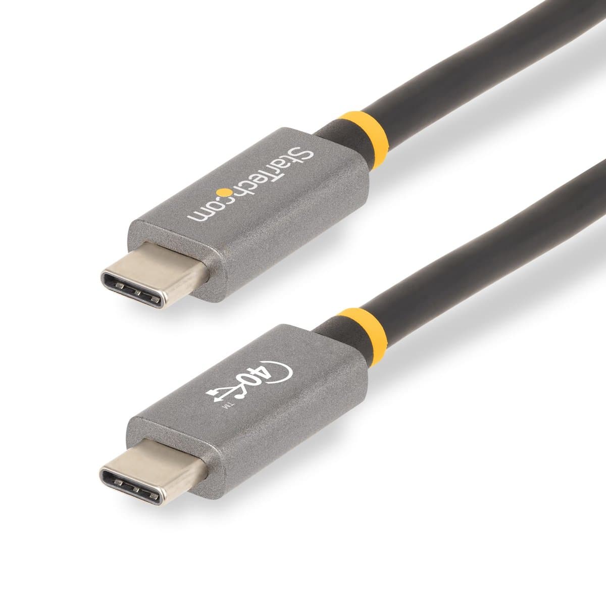 StarTech 3ft USB4 Cable, 40 Gbps, 100W PD, 8K 60Hz, USB-IF Certified