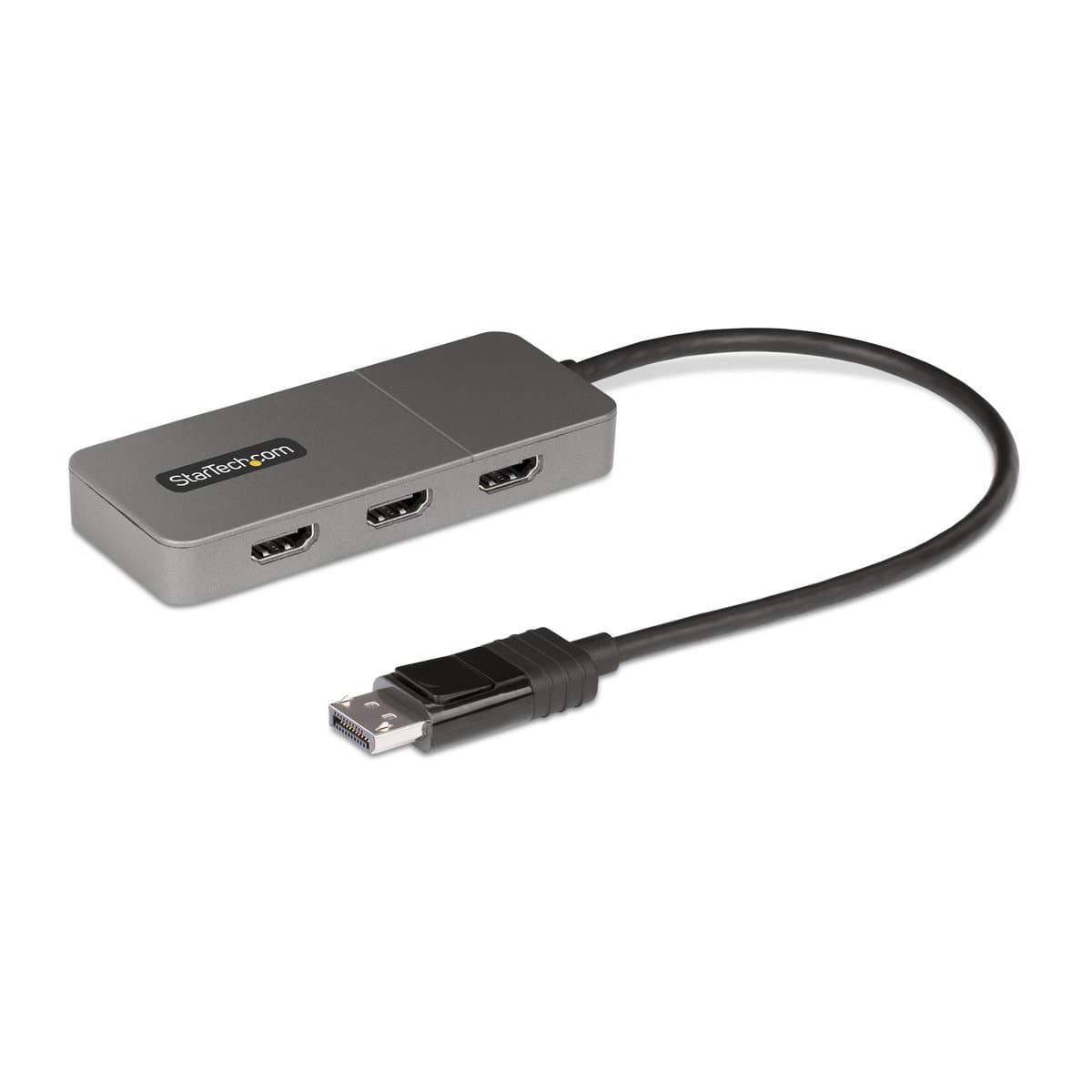 StarTech 3-Port DisplayPort MST Hub, 3× HDMI Output, 4K 60Hz, USB Powered