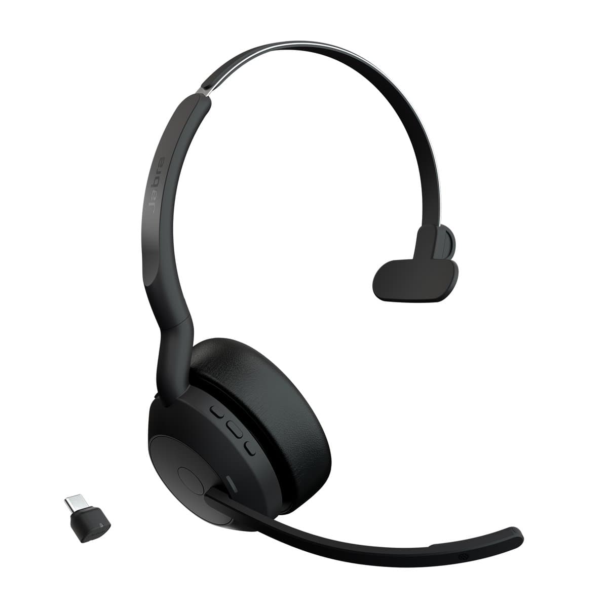 Jabra Evolve2 55 Mono Headset, Wireless Bluetooth, 20–20000 Hz, ANC