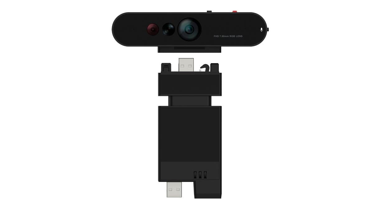 Lenovo ThinkVision MC60 (S), Monitor Webcam, 1080p Full HD, 30fps, 65° FOV