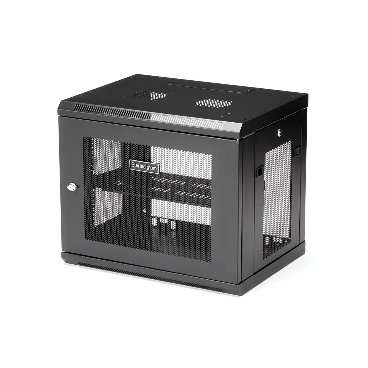 StarTech 9U Wall Mount Network Cabinet, Wall-Mounted Rack, 19 inch, 90 kg