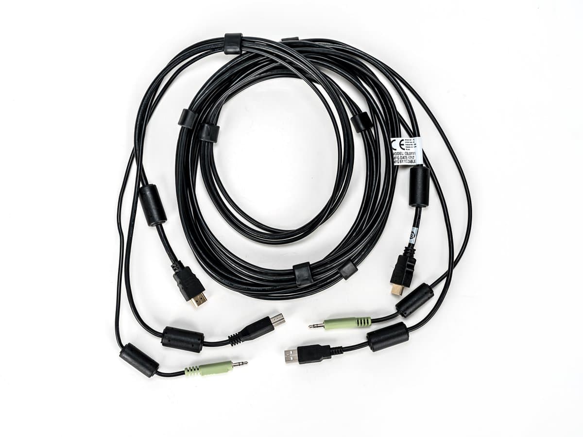 Vertiv Avocent CBL0111 KVM Cable, 3m, HDMI, 2×USB, 3.5mm Audio