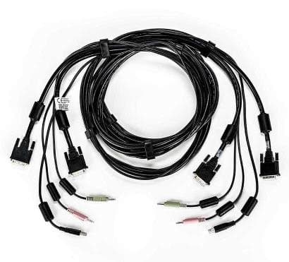 Vertiv Avocent CBL0121, KVM Cable, DVI-I/USB/Audio, 3m