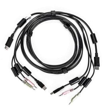 Vertiv Avocent CBL0122, KVM Cable, 6 ft, DisplayPort, USB, Audio