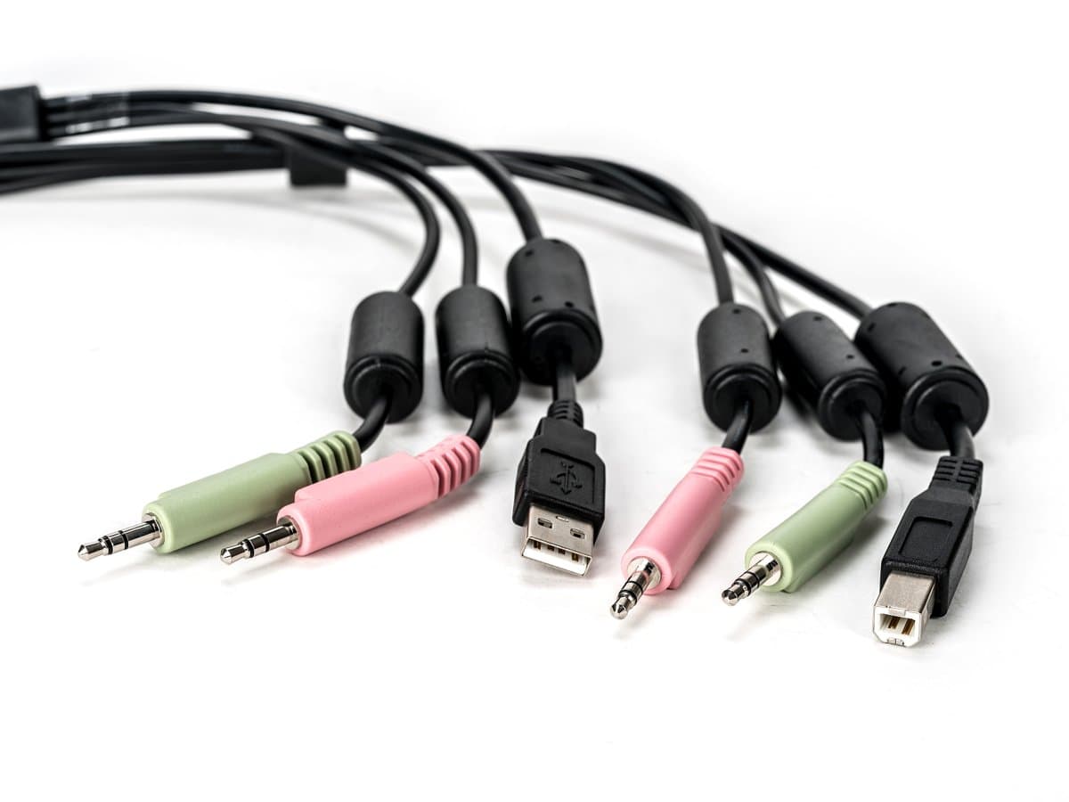 Vertiv 10ft Cable Assembly 1-USB/2-Audio