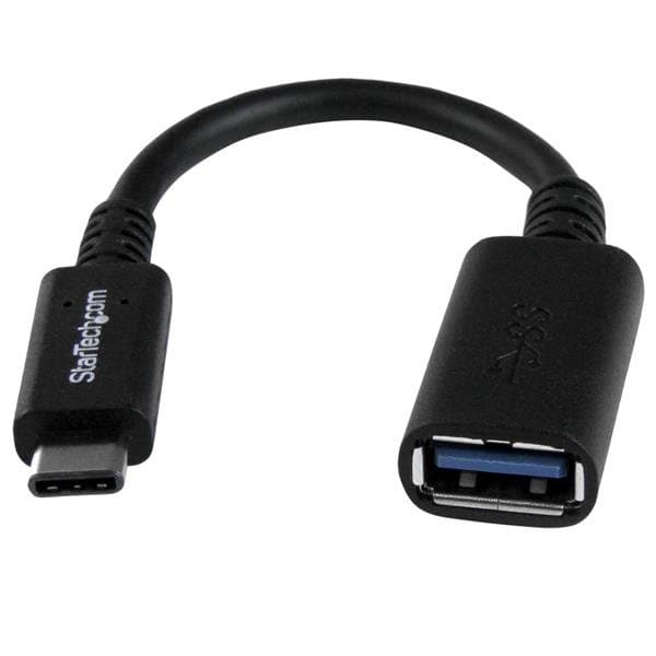 StarTech 6in USB-C to USB-A Adapter Cable, M/F, USB 3.0 5Gbps, USB-IF Certified