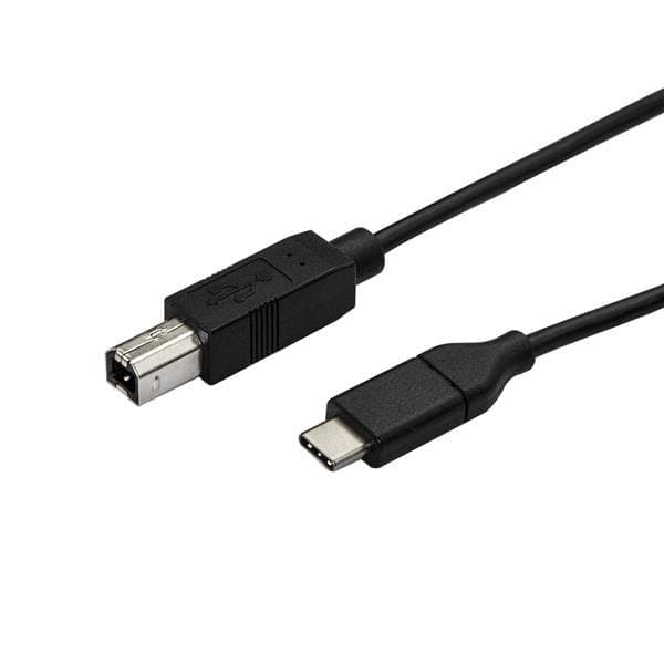 StarTech USB-C to USB-B Printer Cable, 0.5 m, USB 2.0, Thunderbolt 3