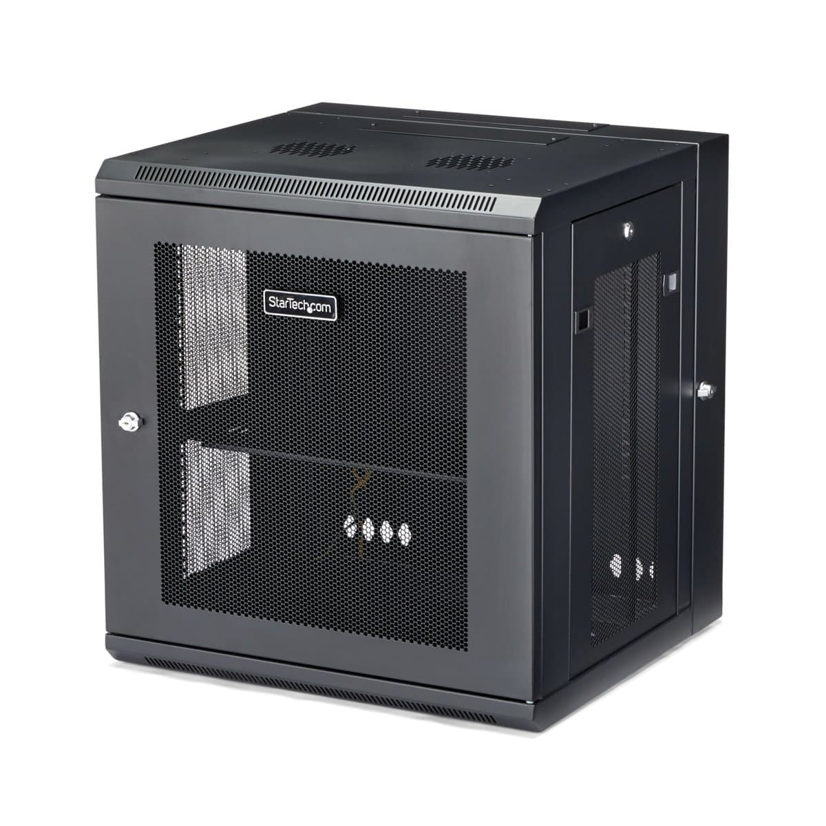 StarTech 12U Wall Mount Network Cabinet, 19" Rack, 90 kg Capacity