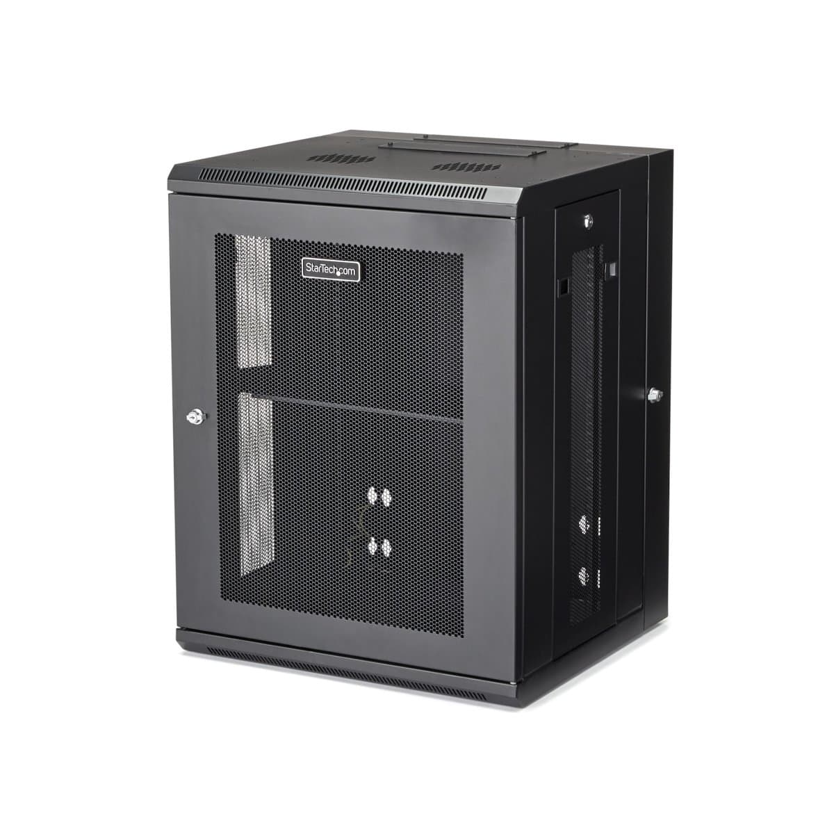 StarTech 4-Post 15U Wall Mount Cabinet, Server Rack, 90kg Capacity