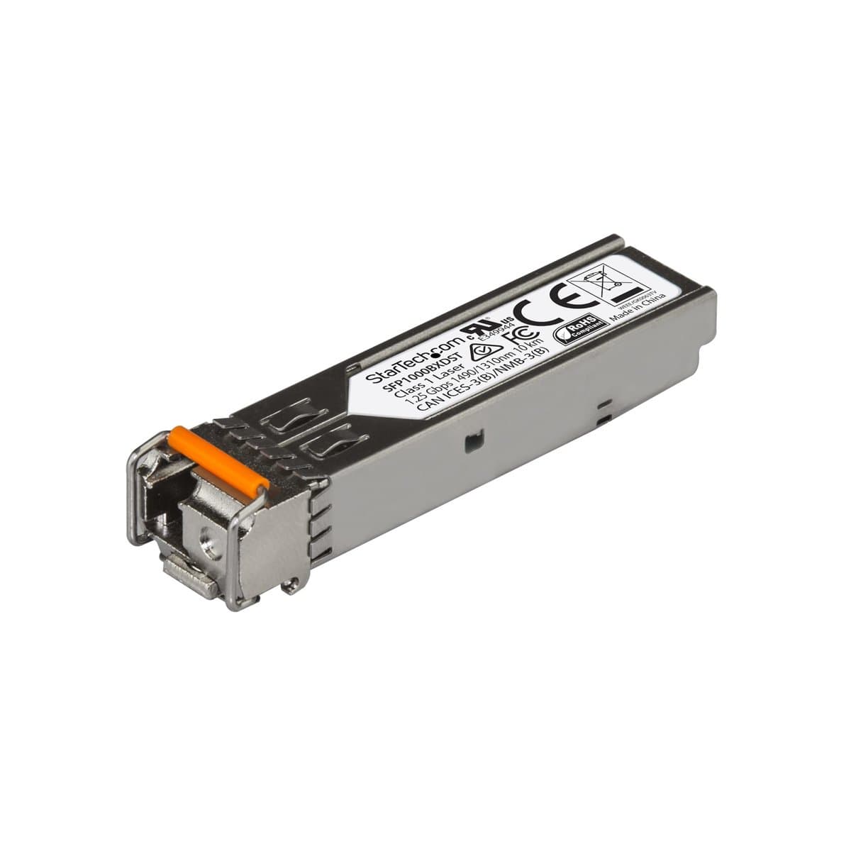 StarTech 1000BASE-BX SFP Module, 1 Gbps, Bidirectional, Single Mode, LC