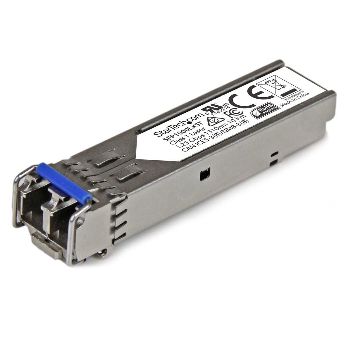 StarTech 1000BASE-LX SFP Module, 1 Gbps, Single Mode Fiber, LC, 10 km