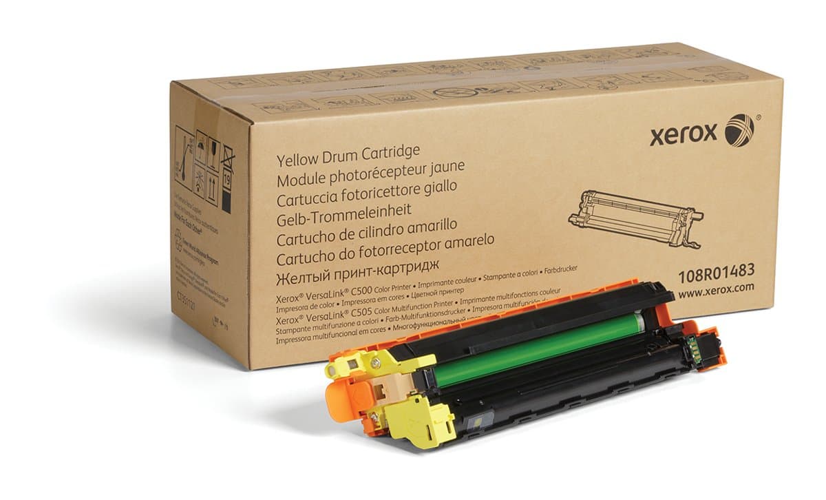 Xerox VersaLink C500/C505 Yellow Drum Cartridge, 40000 Pages