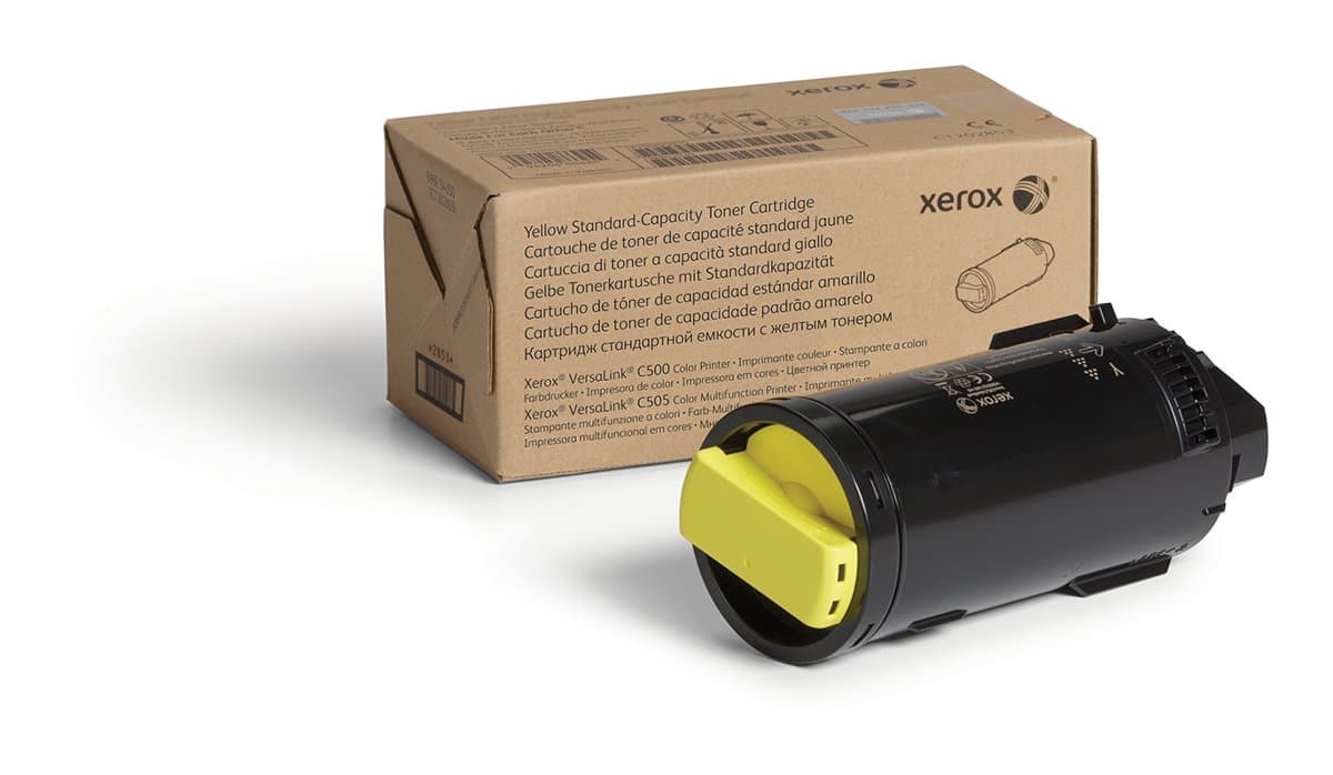 Xerox VersaLink C500/C505 Yellow Toner Cartridge, 2400 Pages, Standard Capacity, 1-Pack