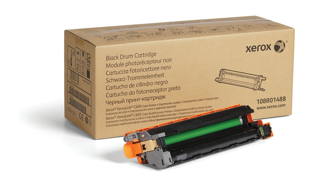 Xerox VersaLink C600/C605 Black Drum Cartridge, 40,000 Page Yield, 1-Pack