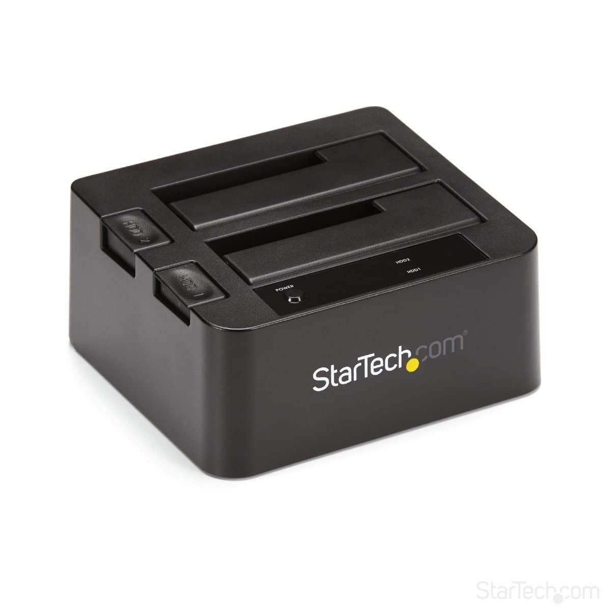 StarTech Dual-Bay USB 3.2 Gen 2 SATA Dock, 2.5/3.5 inch, 10 Gbps, Hot-Swap