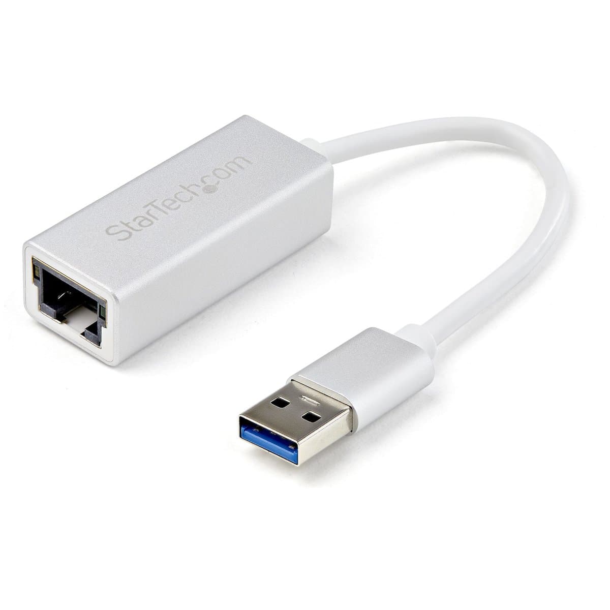 StarTech USB 3.0 to Gigabit Ethernet Adapter, RJ45, Silver