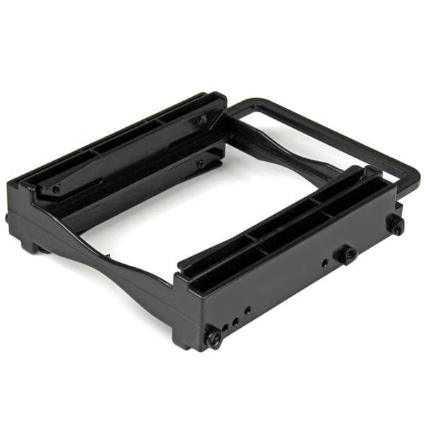 StarTech Dual 2.5in Drive Bracket, 3.5in Bay, Tool-Less Installation