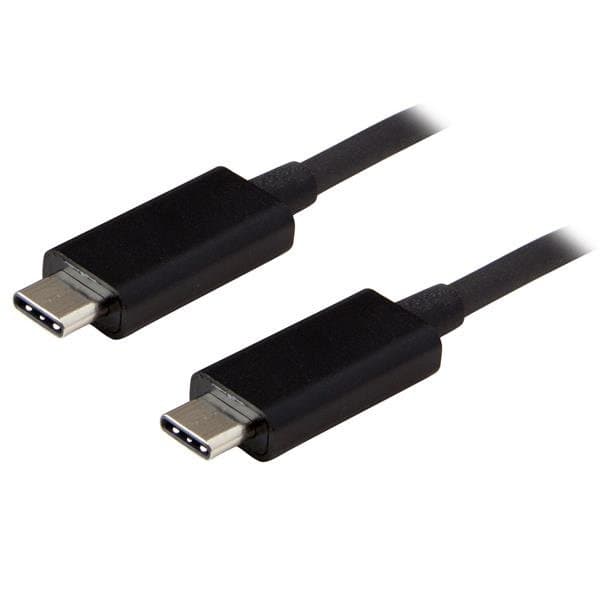 StarTech USB-C Cable M/M, USB 3.2 Gen 2, 1 m, 10 Gbps, 60 W Power Delivery