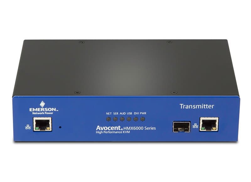 Vertiv Avocent HMX6200R KVM Receiver, Dual DVI-D, 1920×1200, USB, Rack 1U