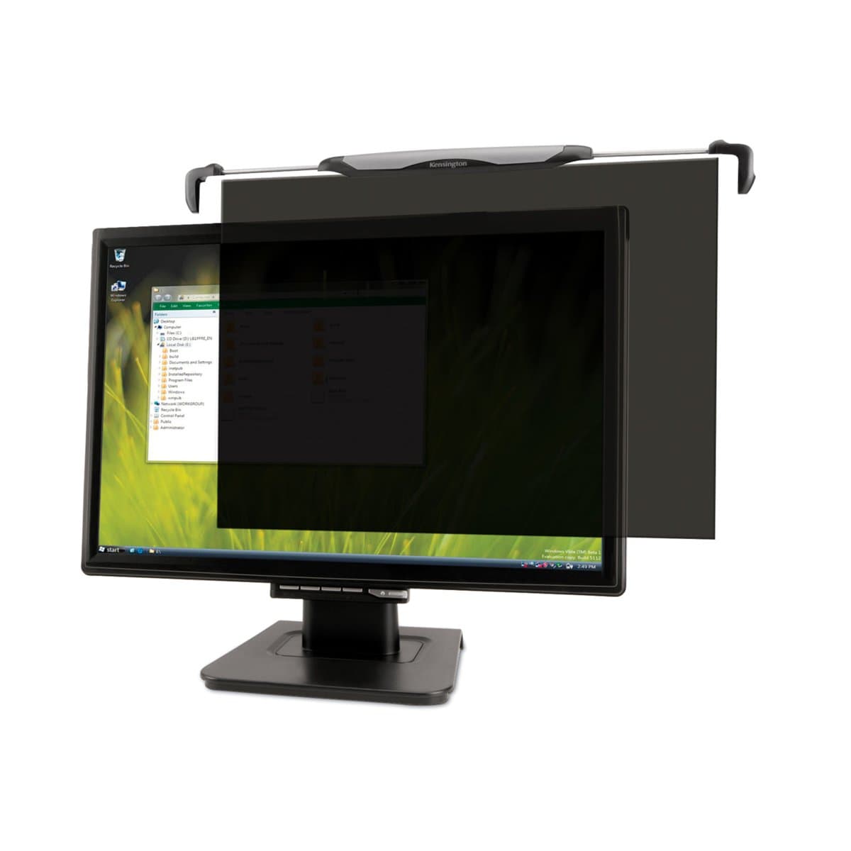 Kensington Fs240 Snap2 Privacy Screen 22in-24in Wide Screen LCD