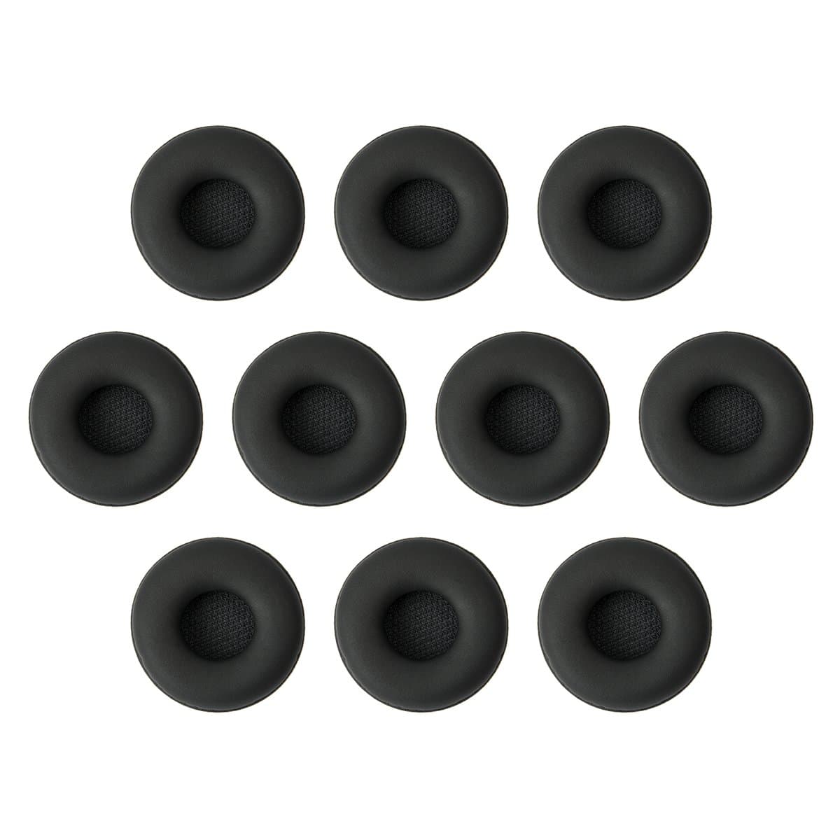 Jabra BIZ 2400 II Leatherette Ear Cushions, Medium, 10-Pack