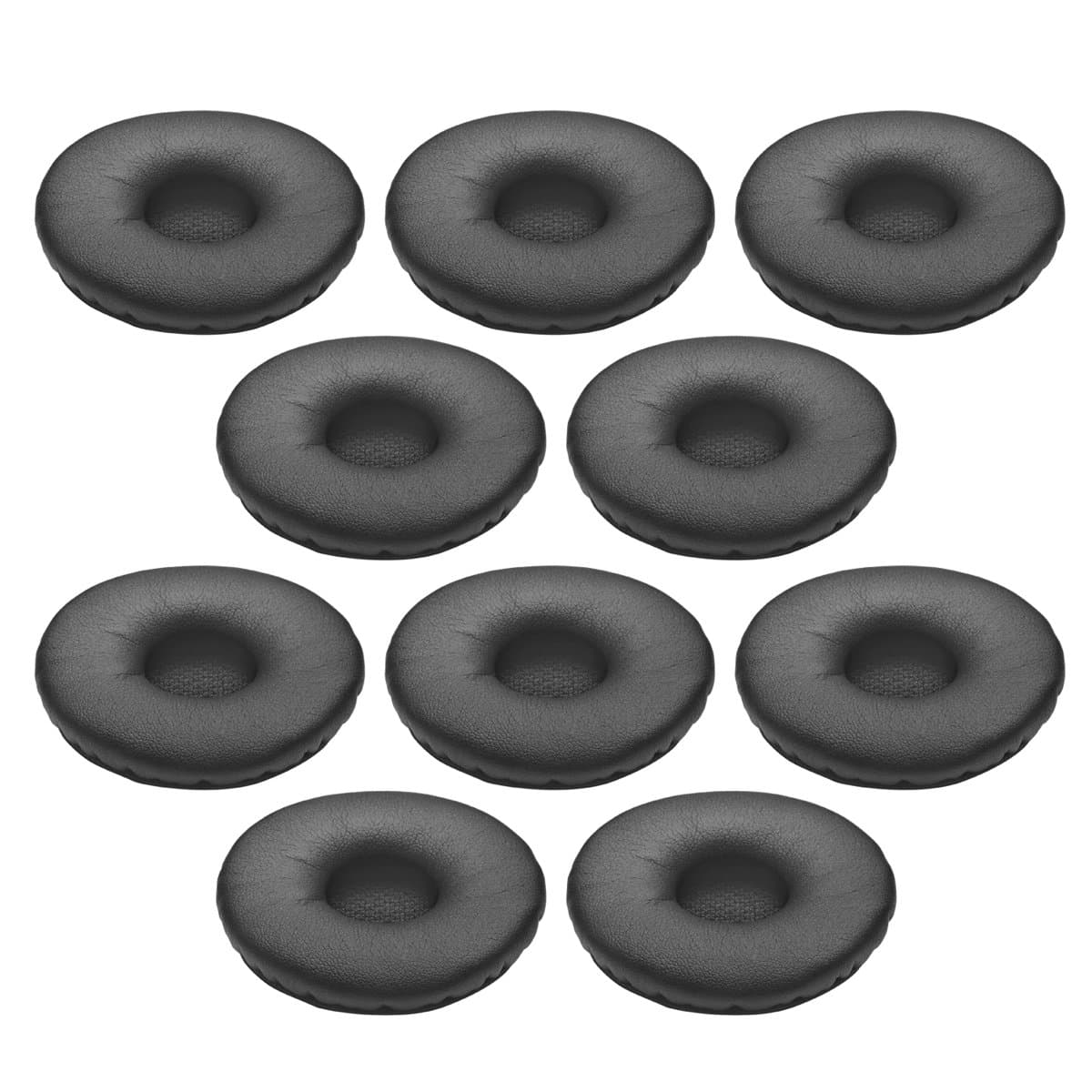Jabra BIZ 2400 II Leatherette Ear Cushions, Large 55mm, Pack of 10