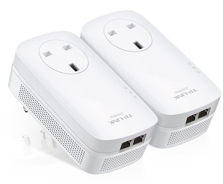 AV2000 GIGABIT STARTER KIT AC PASSTHROUGH 2PORT TWIN PACK