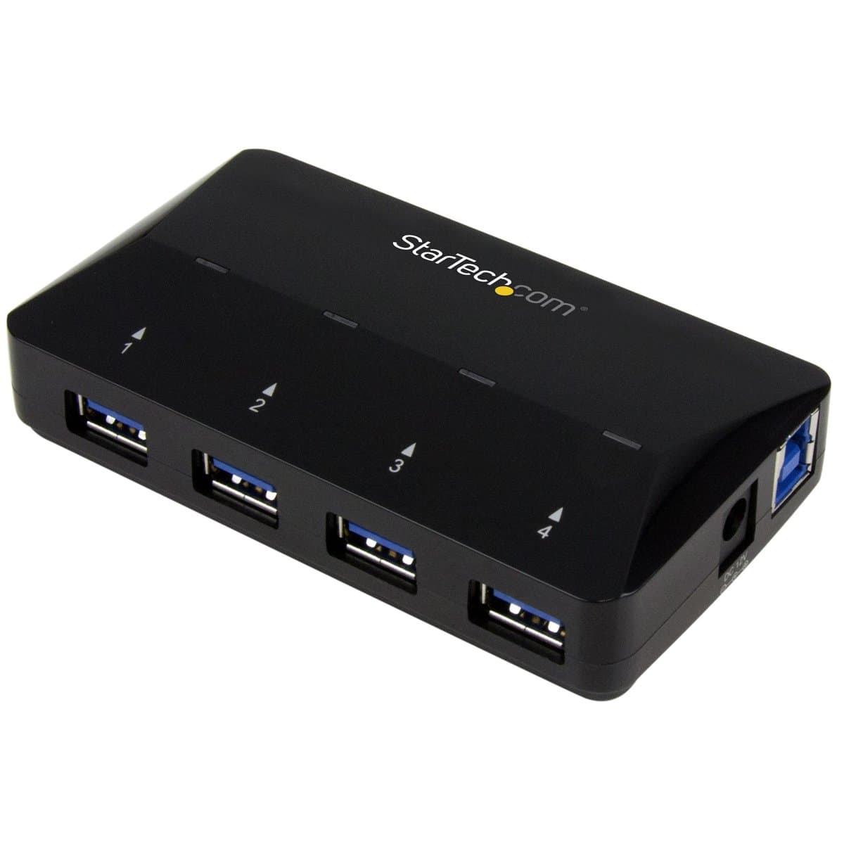 StarTech 4-Port USB 3.0 Hub, 5Gbps, 2.4A Charging, USB 3.2 Gen 1