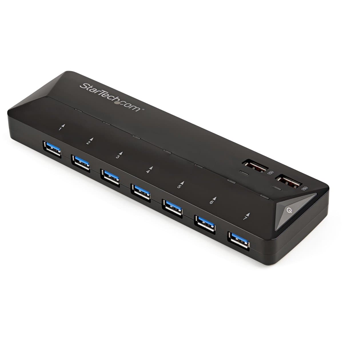 StarTech 7-Port USB 3.0 Hub, Charging, 5 Gbps, 2.4A Ports