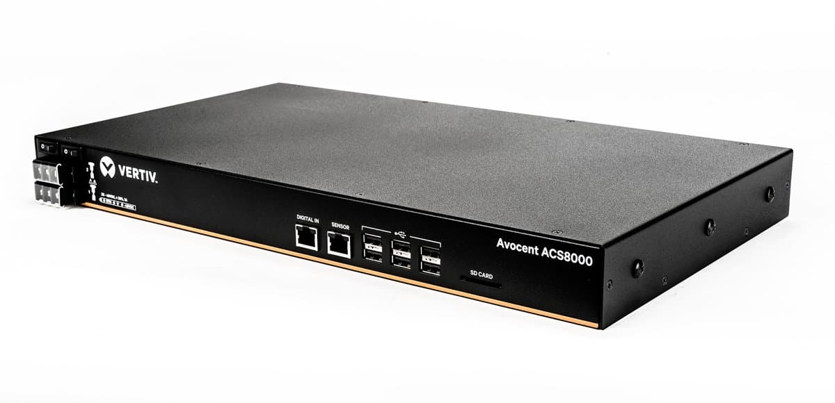 Vertiv 32-Port Acs8000 Console System With Dual Dc Power Supply