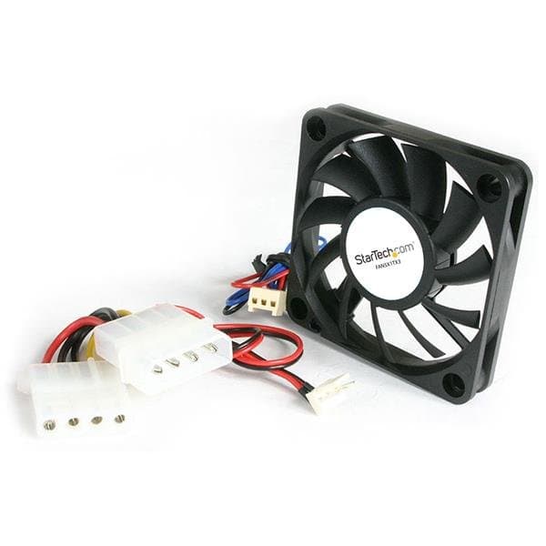 StarTech 226038, 50mm Case Fan, 4500 RPM, Ball Bearing, TX3/LP4
