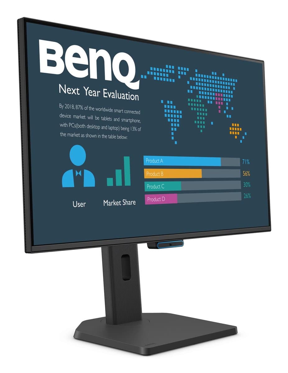 BenQ 27" FHD LCD Business Monitor, 1920×1080, 5ms Response, 99% sRGB