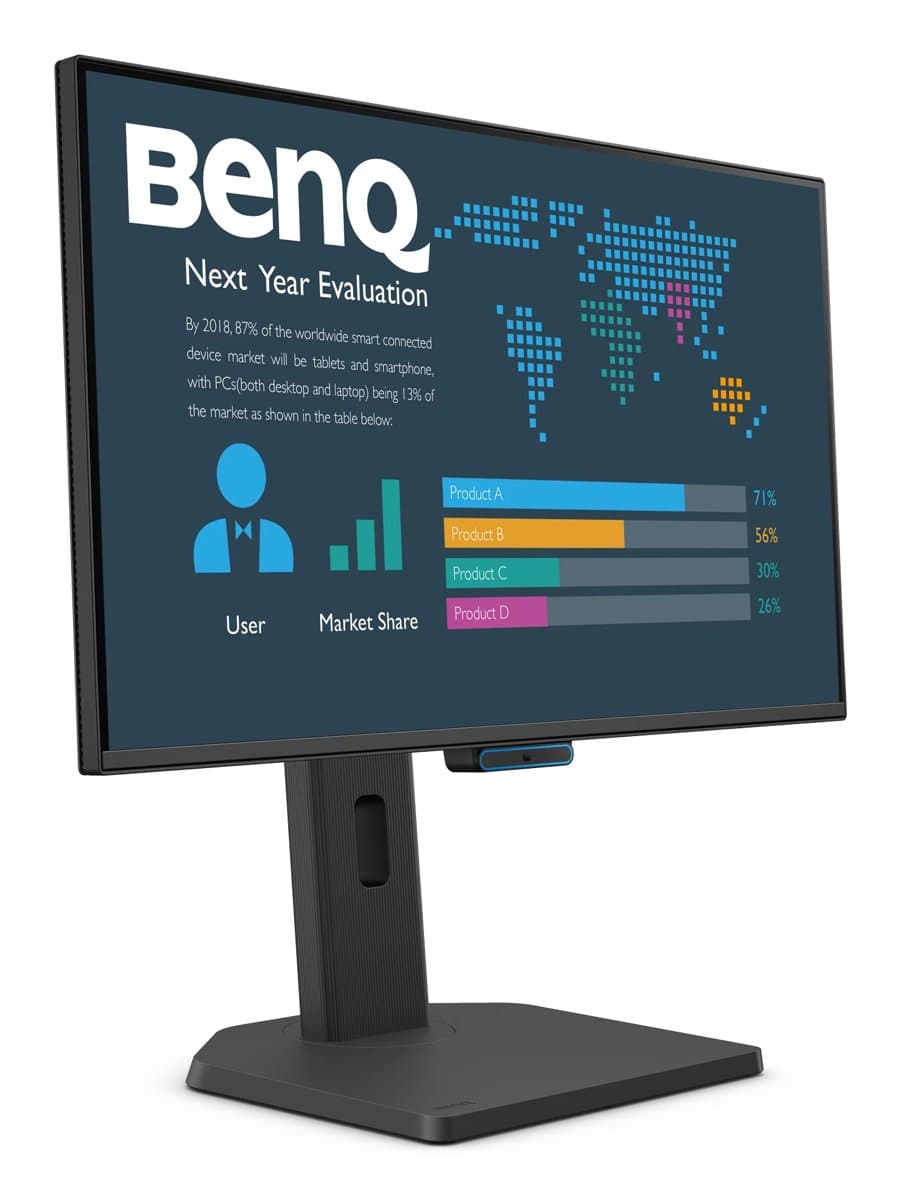 BenQ 23.8" FHD LCD Business Monitor, 1920×1080, 5ms Response, 99% sRGB