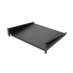 APC Fixed Shelf, 50 lbs/22.7 kg Capacity, Metal, Black